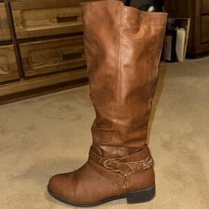 Brown High Boots